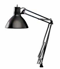 Industrial task lighting LS Compact fluorescent industrial task light LS is Luxo s most versatile and best-selling Industrial task light which couples classic styling with superior arm technology.