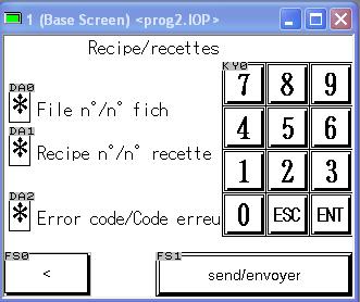 M3+ M3 + Recipe management Commissioning an M3 program example Recipe control register