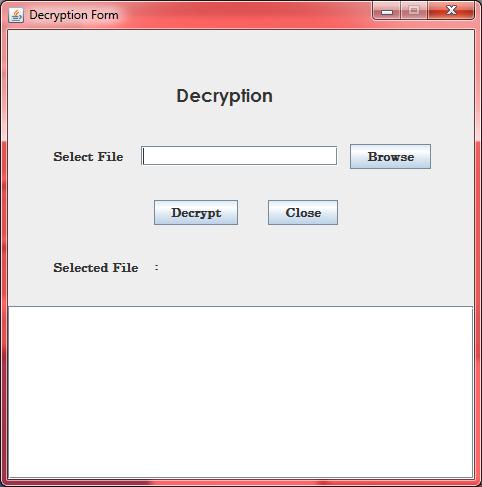 6:Decryption Window