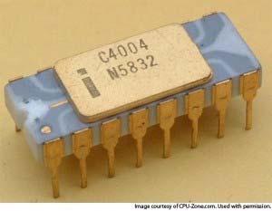 The Brief History: 1971 Intel 4004 Intel 4004: First