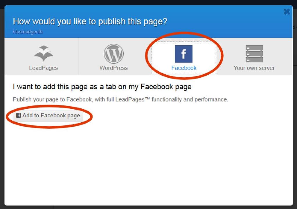 You now need to save and publish the page to your Facebook Fan Page Tab, here s how you do this.