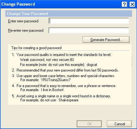 3. Changing your Lotus Notes Password You change your password so that no one else can use your user ID to access your Notes database. You should never share your password with anyone.