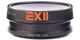 EXII 0.8X WIDE ANGLE CONVERTER. 16x9 Inc. debuts the new EXII 0.8X Wide Attachment for compact HD camcorders.