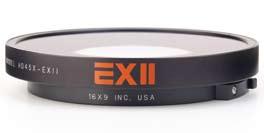 EXII 0.45X SUPER FISHEYE ADAPTER. 16x9 Inc. upgrades its EX line of specialized lens attachments with the introduction of the highdefinition-quality EXII 0.45X Super Fisheye.