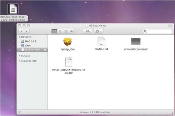 Device Driver CD and HighPoint RAID Management Mac OS X Driver and RAID Management Installation The driver and