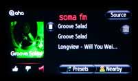 3 Select a preset. Aha will automatically launch the last station played. 4 Your preset will automatically start playing.