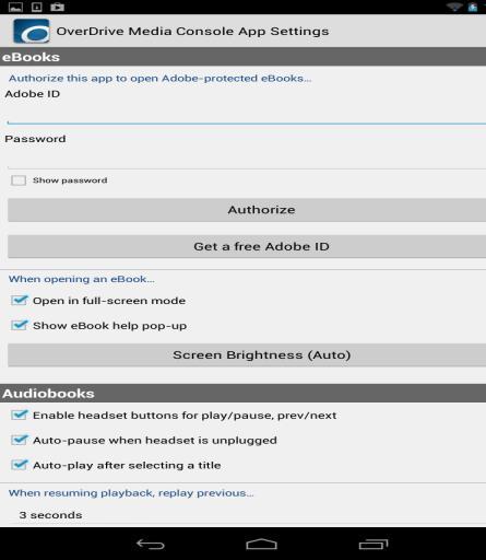 Page 4 Androids & OLS Download Centre ehelp Guide 4. Select Authorize.
