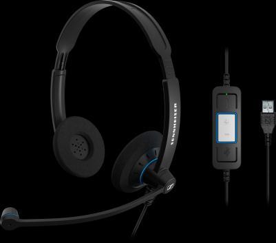 Headset is compatible as an USB audio