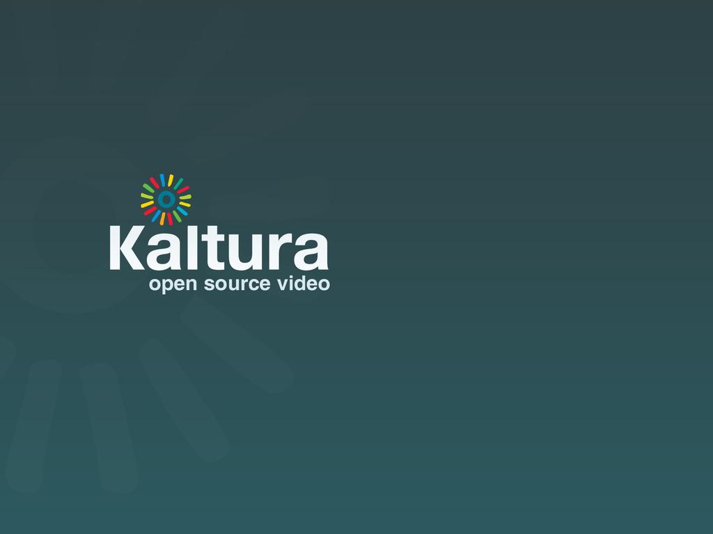 Unifying the Flash and HTML5 Video Experience Kaltura
