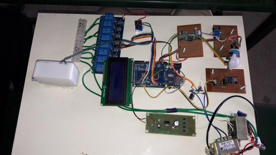 Home Automation using IoT 943 The Arduino Mega 2560 is a microcontroller board based on the ATmega2560 (datasheet).
