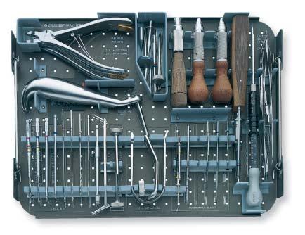 Instrument Trays Choice of Standard Screwdriver or Ratcheting Screwdriver Instrument Tray provides