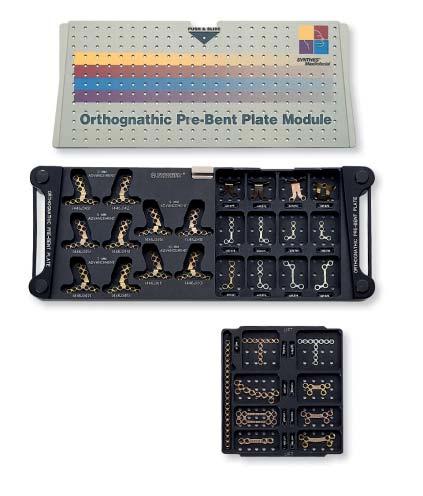 Orthognathic Screw Module [304.710] Orthognathic Pre-ent Plate Module [304.