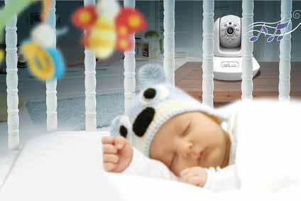 your baby to sleep. Keep an eye on loved ones. 24/7 remote monitoring.