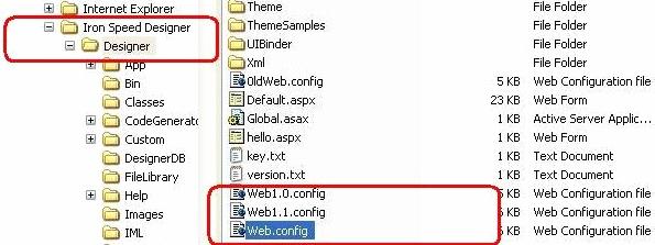 For each generated application s \<APP NAME>\Web.config file and \<APP NAME>\Source\Web.config file, add this tag to the <System.