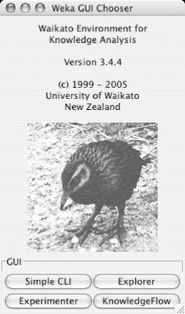 372 CHAPTER 10 THE EXPLORER (a) (b) Figure 10.3 The Weka Explorer: (a) choosing the Explorer interface and (b) reading in the weather data.
