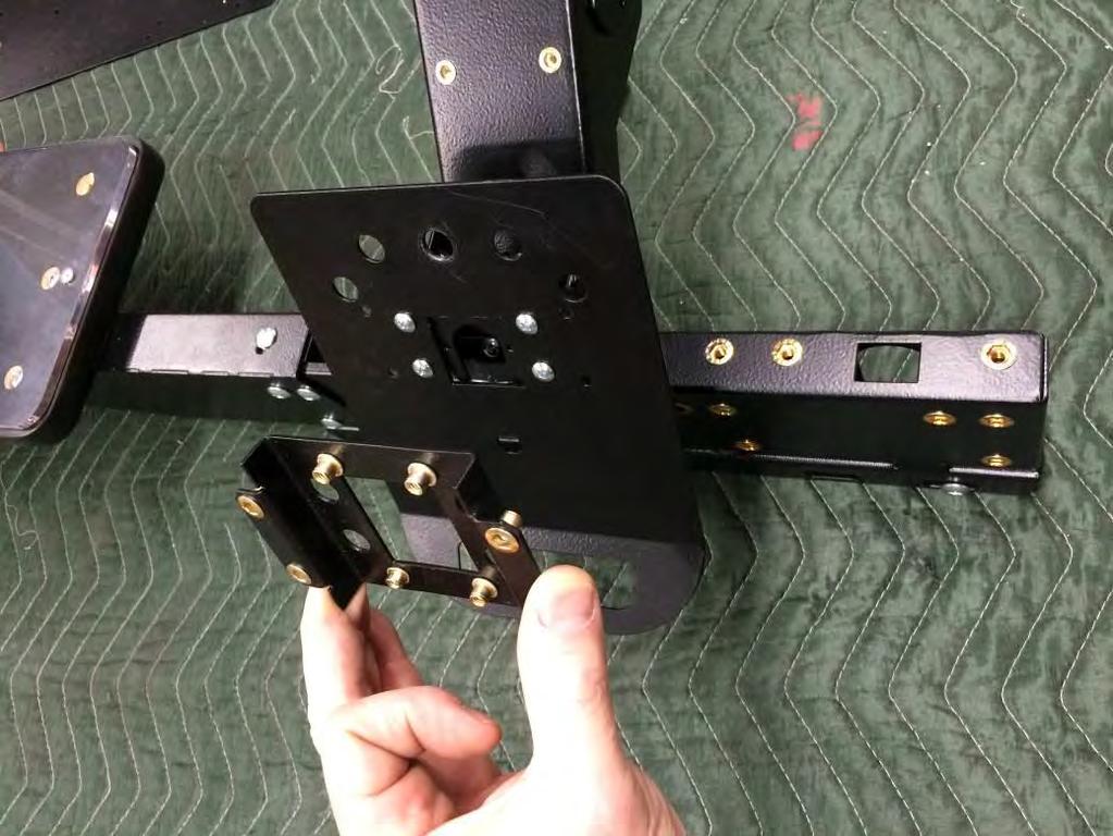 the EFT Riser Bracket to access the additional (4) screws that