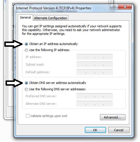 Step 6: Revert IP Address Following the steps on Page 1 of this guide, navigate back into Network and Sharing Center. Click on Change Adapter Settings.