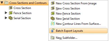 Page 10 Improved Batch Exports of Section Layers Cross section layouts can be exported from all sections in the project at once, rather than having to export layouts from individual sections.