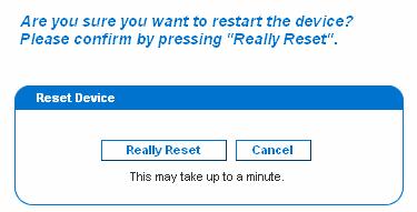 Resetting the Dominion PX You can use Unit Reset function to reboot the Dominion PX from the Web interface. To reset the Dominion PX: 1. Choose Maintenance --> Unit Reset.