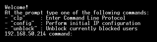 Appendix B: Using the CLP Interface With HyperTerminal To log in using HyperTerminal: 1.