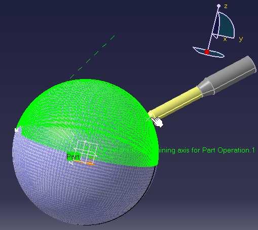 About Multi-Axis Sweeping Operation Multi-Axis Sweeping Operation: It is a milling operation in which the tool path is executed in parallel planes respecting user-defined geometric limitations and