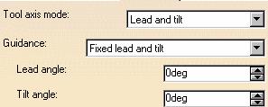 Strategy Definition (6/16) Fixed lead and tilt: Set the fixed Lead Angle Set the