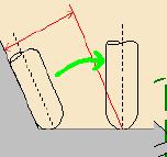 Strategy Definition (6/8) Fanning Distance: The tangent axis mode is used when you