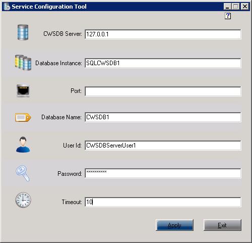 CWSDB Connection Tool Storage Folder The collected trace package is saved in this folder. The format of the file name is CaseNumber_Year_Month_Day_Hour_Minute_Second _ComputerName.zip.