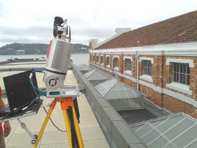 The laser scanning and photogrammetric system used was a Riegl VZ400 combined with a Nikon D300, for which the main technical