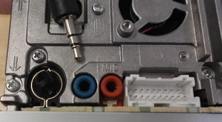 two pin connector into the VIM910 module. Sony Radio: XAV-602BT 1.