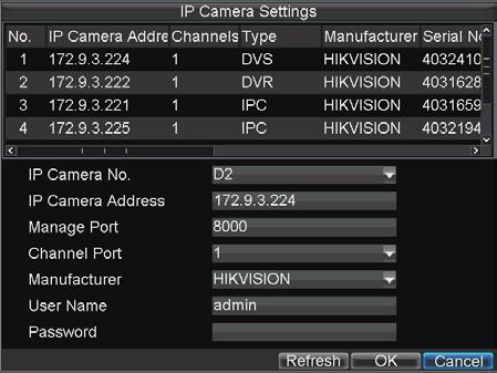 Figure2. Camera Enabled Status Menu b) Uncheck the checkbox to disable corresponding camera. Click OK to save settings.
