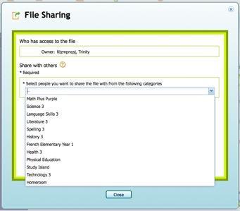 Select the file you d like to share by checking the box next to the file name Once the box is checked, the Share button will appear next to the Upload button above the file list Clicking Share will