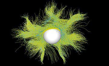 Fibres Hair- and filament-like structures are the main field of application for this solver.
