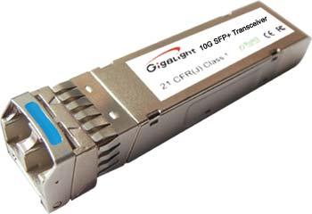 Features GPP-85192-SRC 10Gbps SFP+ Optical Transceiver, 300m Reach Optical interface compliant to IEEE 802.