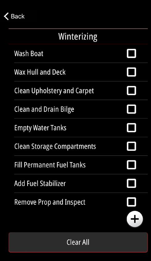 How Do I Use My Check Lists? The Checklist feature can help you prepare for your next boating experience.