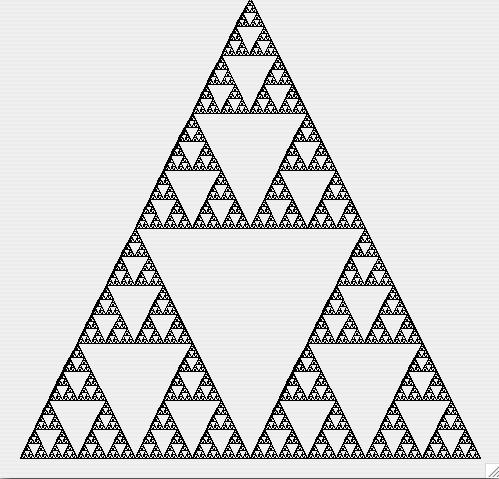 Perspective Recursion eamples Recursion leads to solutions that are compact simple easy-to-understand easy-to-prove-correct Sierpinski gasket Blob counting Towers of Hanoi Recursion emphasizes