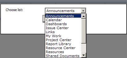 4. Select from the existing lists. 5. Click Add List. 4.2.