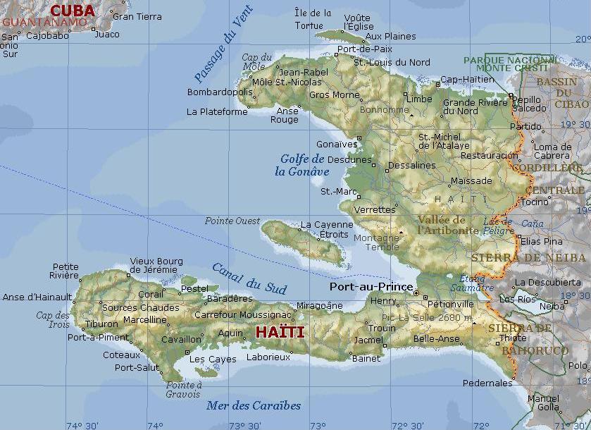 1- MAJOR ENLISTED PORTS OF HAITI Cap-Haïtien