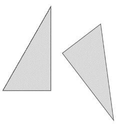 The area of a set in two dimensions is a number greater than or equal to zero that measures the size of the set and not the shape.