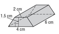 Examples Find the volume of the following prisms.