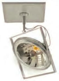 4cm) or Lamp Specification Maximum 75 watt AR111 lamp with screw terminals 12 volt (sold separately on p. 169) 5" (12.