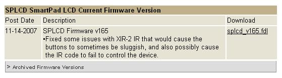 SmartPad LCD Page: 27 3. You have selected the wrong Com Port. Select the proper setting under: File Menu/Global Preferences. SPLCD FIRMWARE UPGRADE The SPLCD has been designed to be Future Proof.