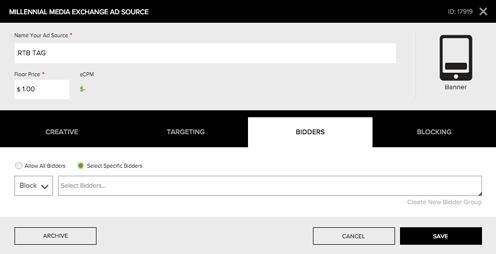 4. From the Targeting tab, you can choose to target all countries or implement country-level geo-targeting or block specific countries.