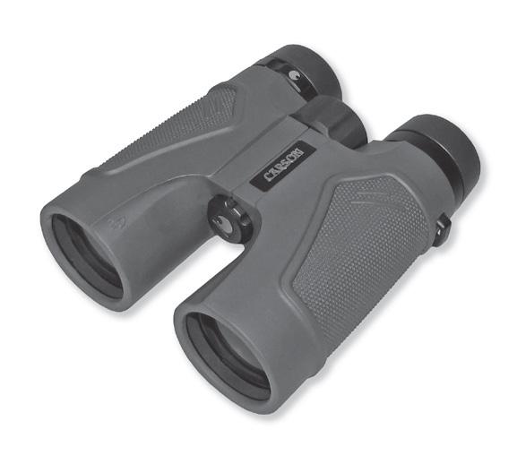 Congratulations on selecting your new Carson binoculars! With reasonable care, your binoculars will provide you with years of enjoyment.