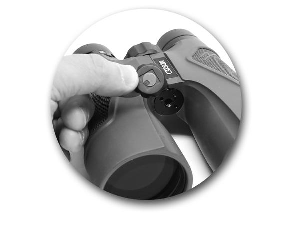Zoom binoculars offer the user a range of magnifications. The zoom function can be operated by hand using a lever, or by switch when driven by a motor. Zoom systems vary by model.