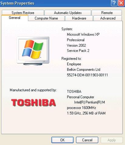 Windows XP SP2 update Step by Step 1.