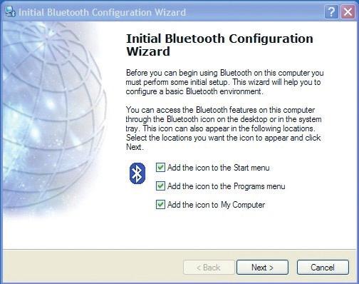 Initial Configuration Wizard Configuring your computer for Windows 98 SE, Me, 2000, and XP 1.