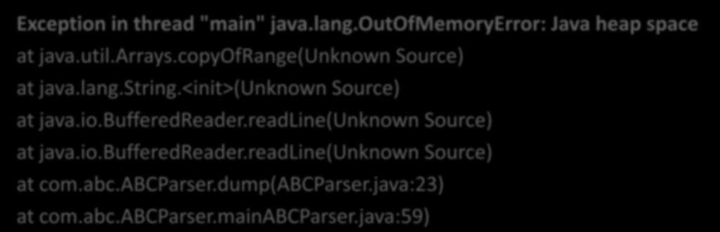 lang.string.<init>(unknown Source) at java.io.bufferedreader.