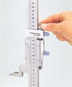Lightweight Vernier Height Gauge Series 506 This vernier height gauge offers you the following benefits: You can take accurate and fast readings thanks to the satin chrome finished