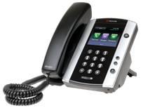 VVX 500 business media phone VVX 400 and 410 business media phone Microsoft Lync edition VVX 500 12-line Business Media Phone with HD Voice and Polycom UCS Lync License. PoE.